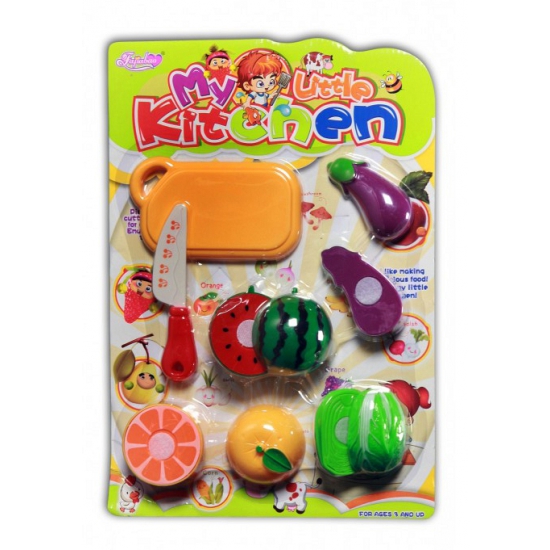 Speelgoed fruit set 10 delig