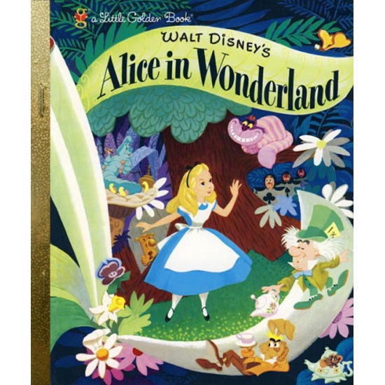 Walt Disney boekje Alice in Wonderland