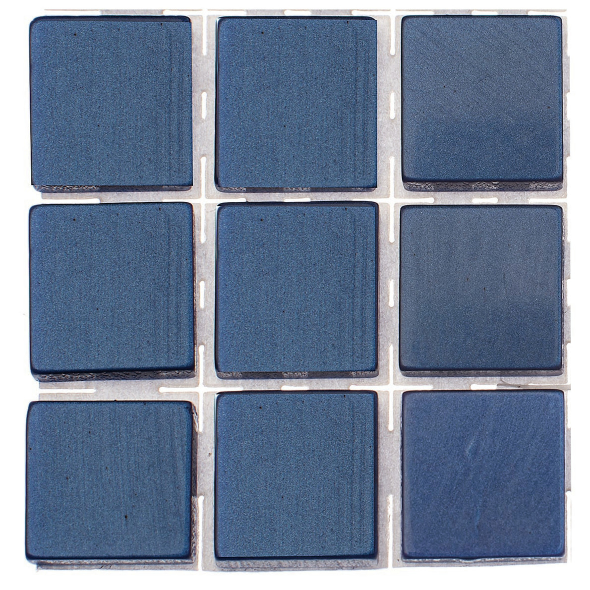 63x stuks mozaieken maken steentjes-tegels kleur donkerblauw 0.1 x 0.1 x 0.2 cm