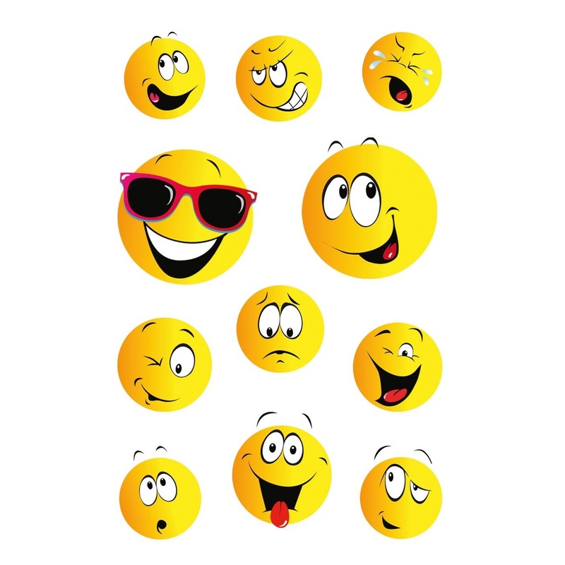 99x Smiley/emoticon stickers