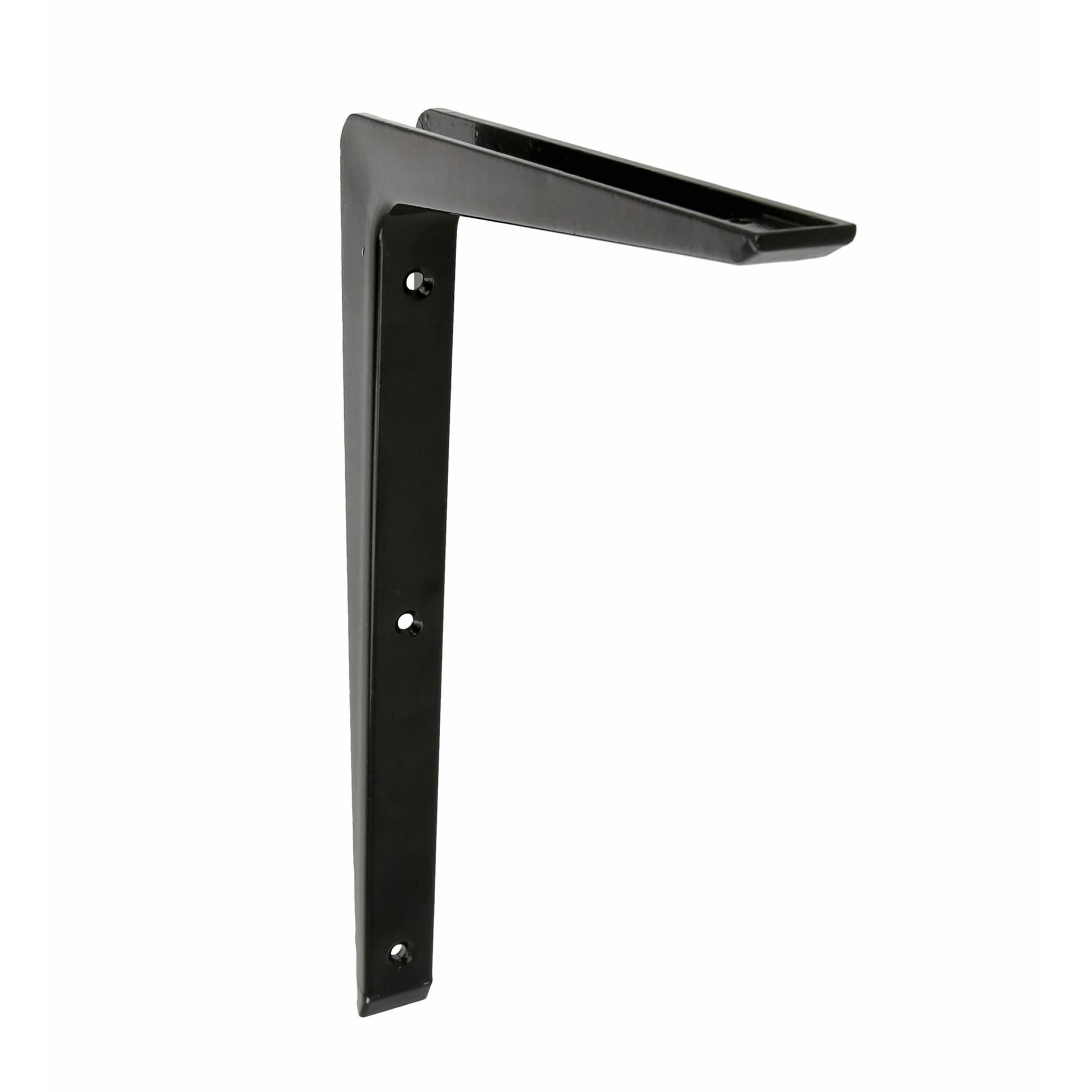 AMIG Plankdrager-planksteun van aluminium gelakt zwart H250 x B200 mm