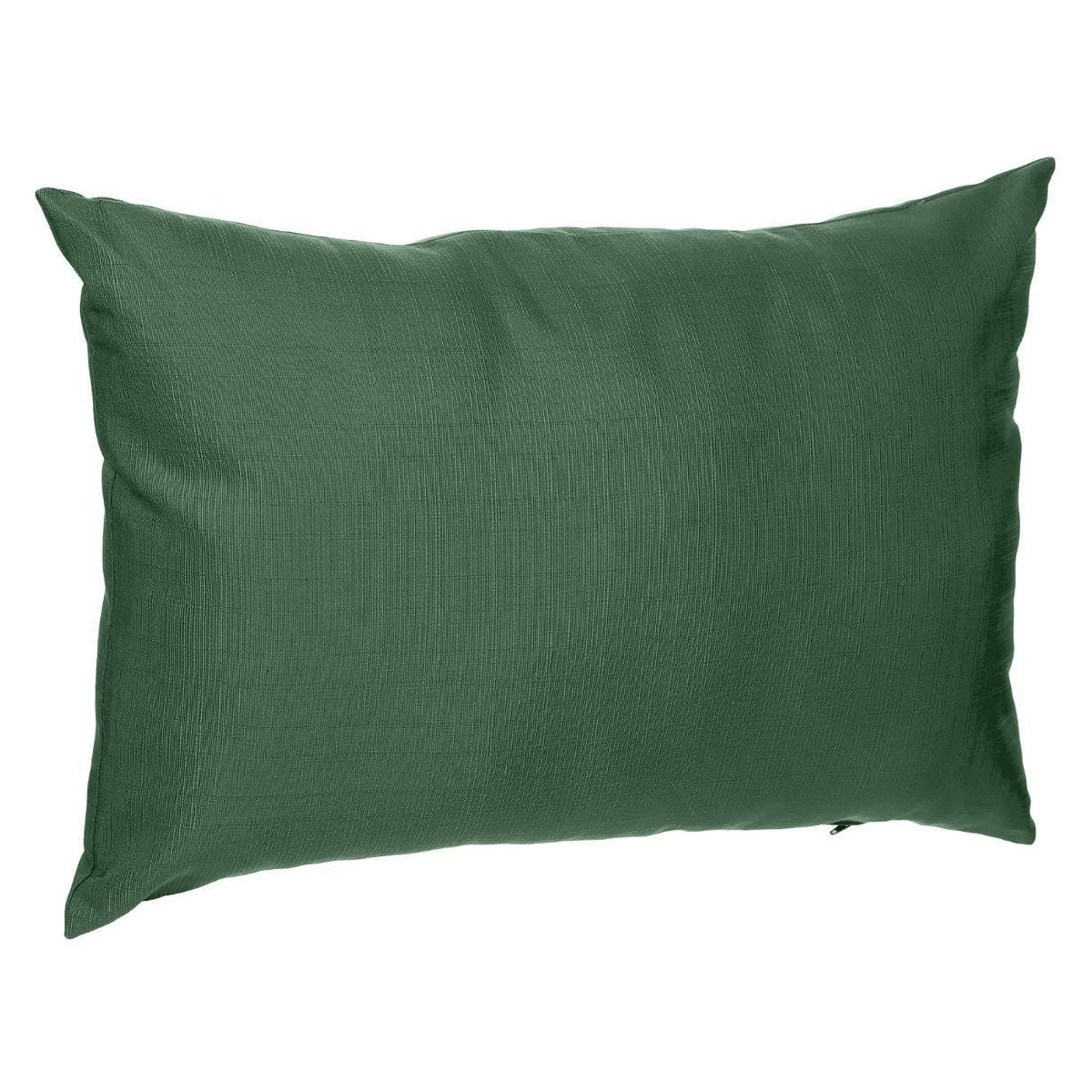 Bank-sier-tuin kussens voor binnen en buiten in de kleur olijf groen 30 x 50 x 10 cm