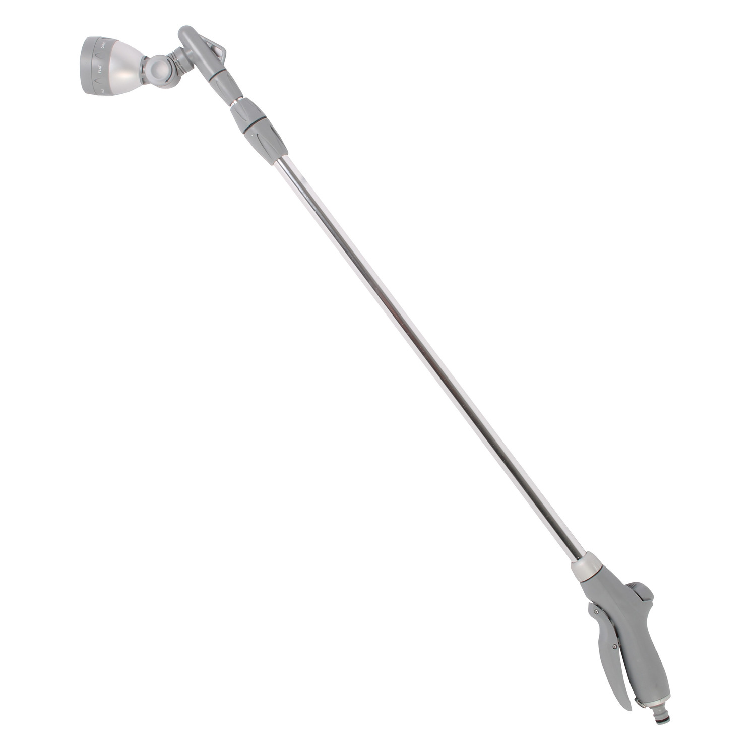 Broespistool-broeskop voor tuinbewatering met telescopisch verlengstuk tot 155 cm