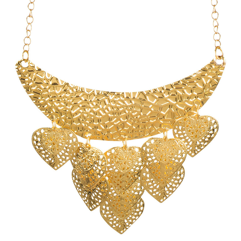 Carnaval-verkleed accessoires 1001 nacht-buikdanseres sieraden ketting ornament goud kunststof