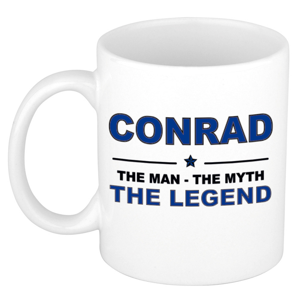 Conrad The man, The myth the legend cadeau koffie mok-thee beker 300 ml
