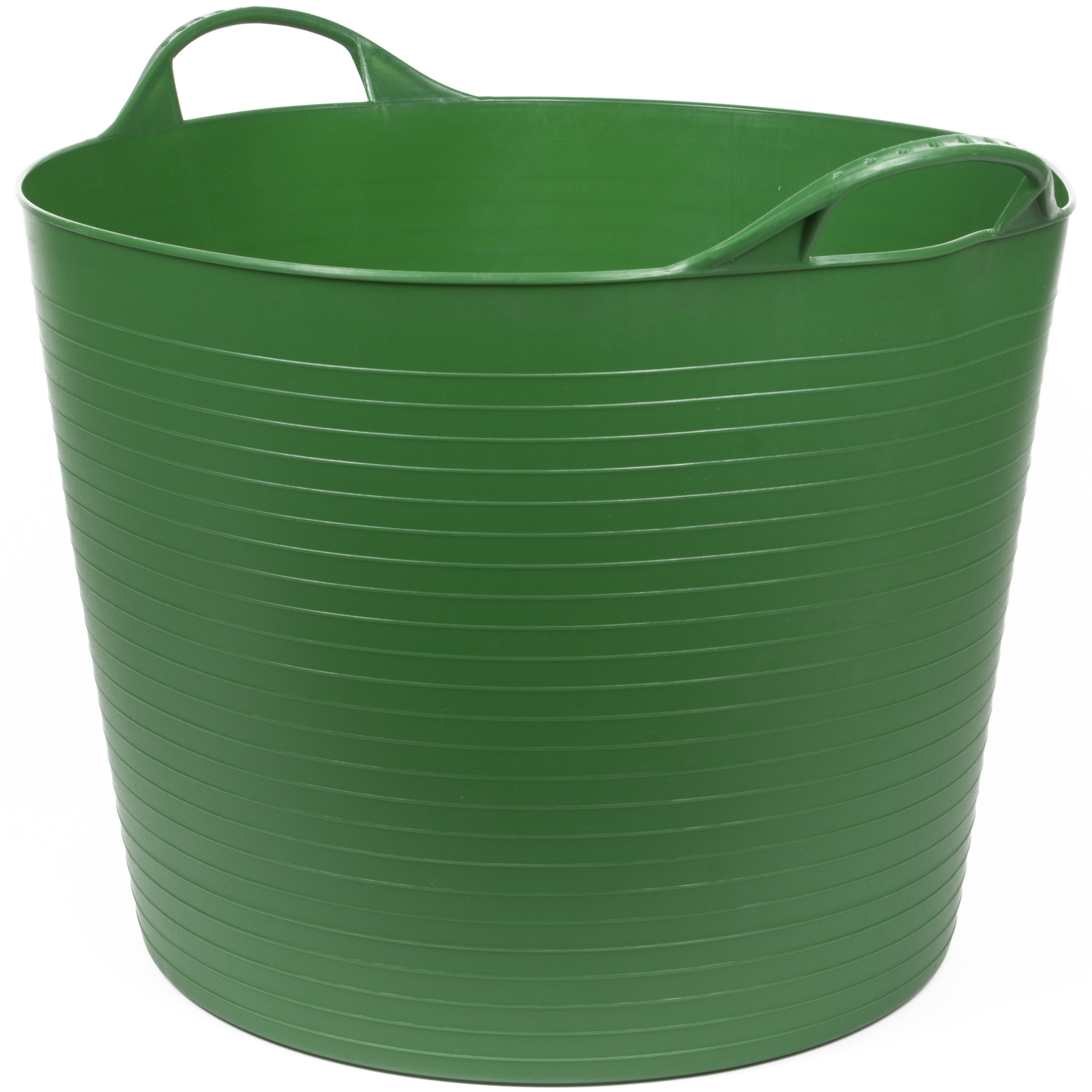 Flexibele kuip emmer-wasmand rond groen 45 liter