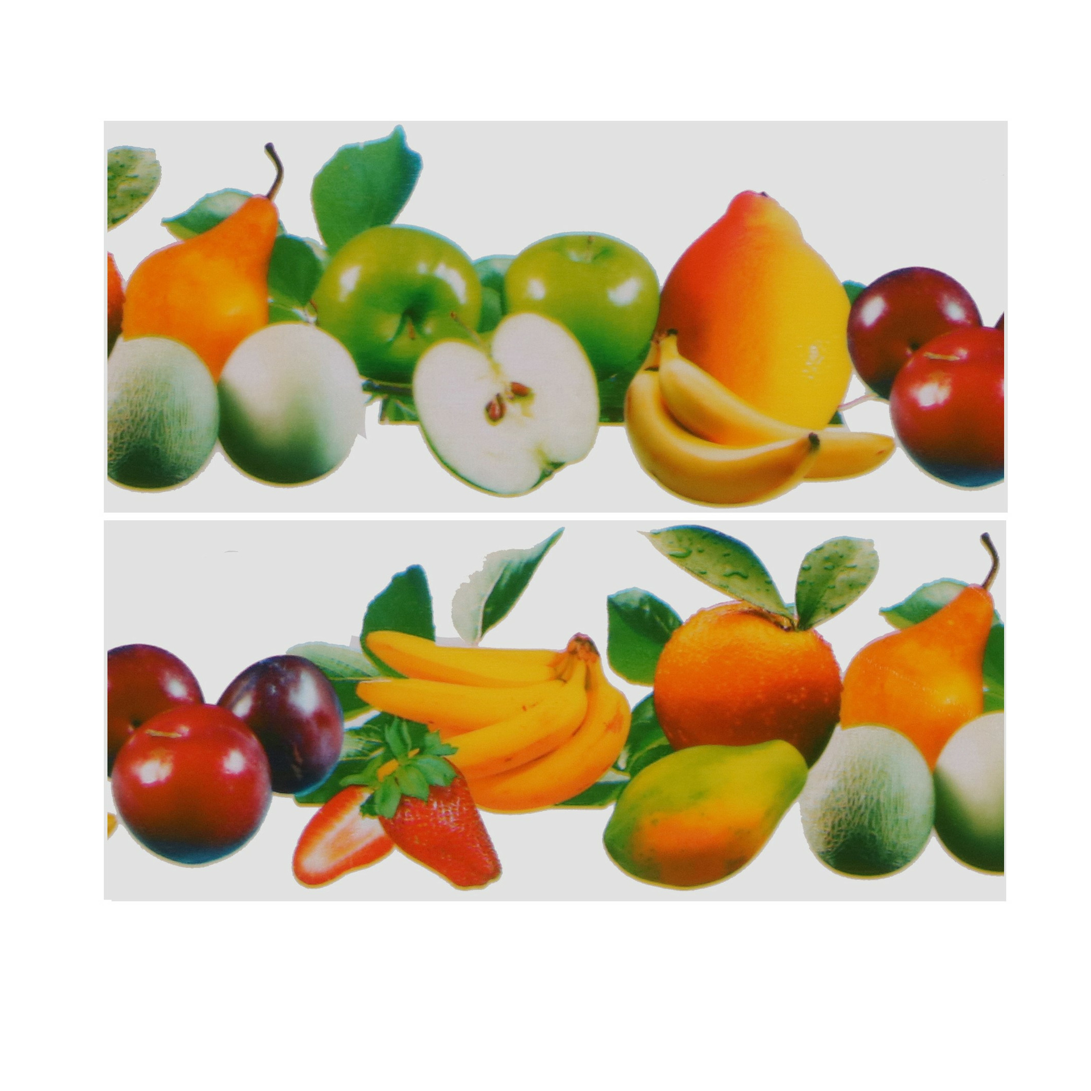 Fruitvliegjes val fruit raamstickers 3x stickers ongedierte bestrijding