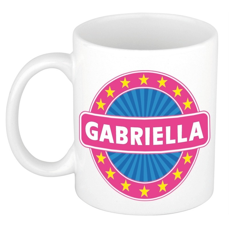 Gabriella naam koffie mok-beker 300 ml