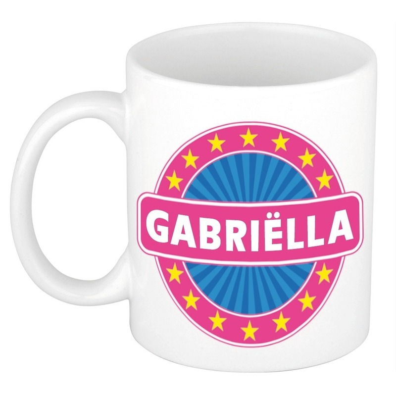 Gabriella naam koffie mok-beker 300 ml