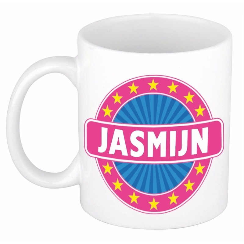Jasmijn naam koffie mok-beker 300 ml