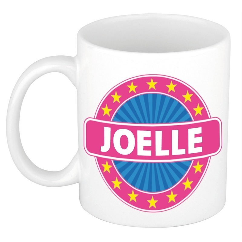 Joelle naam koffie mok-beker 300 ml