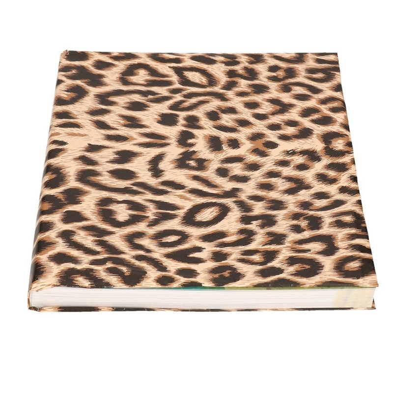 Kaftpapier panter-luipaard print 200 x 70 cm rol