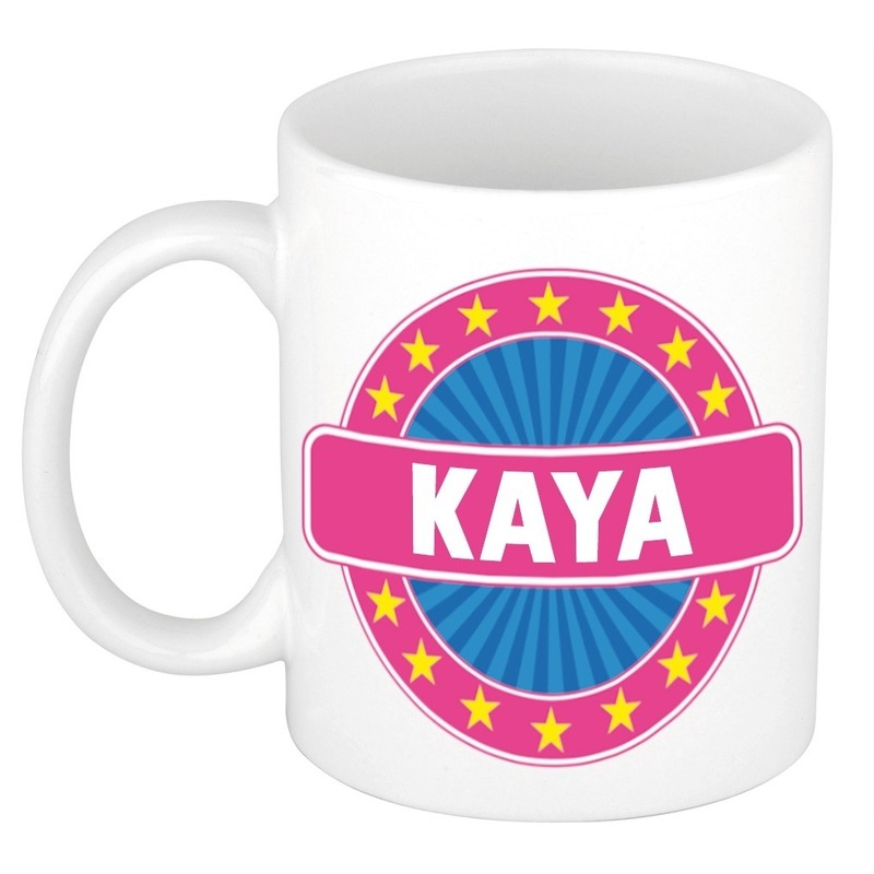 Kaya naam koffie mok-beker 300 ml