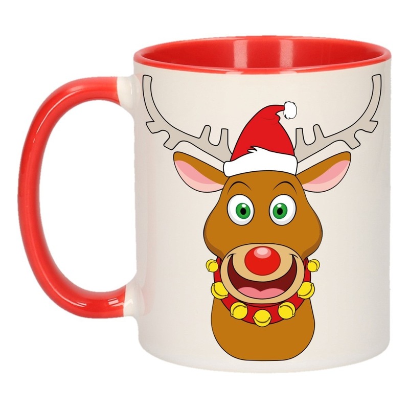Kerstmok rendier Rudolph 300 ml