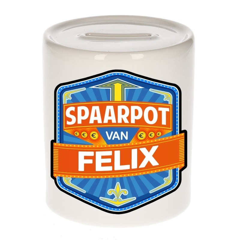 Kinder spaarpot voor Felix