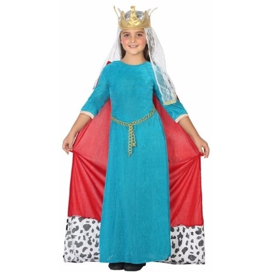 Koningin kostuum voor meisjes