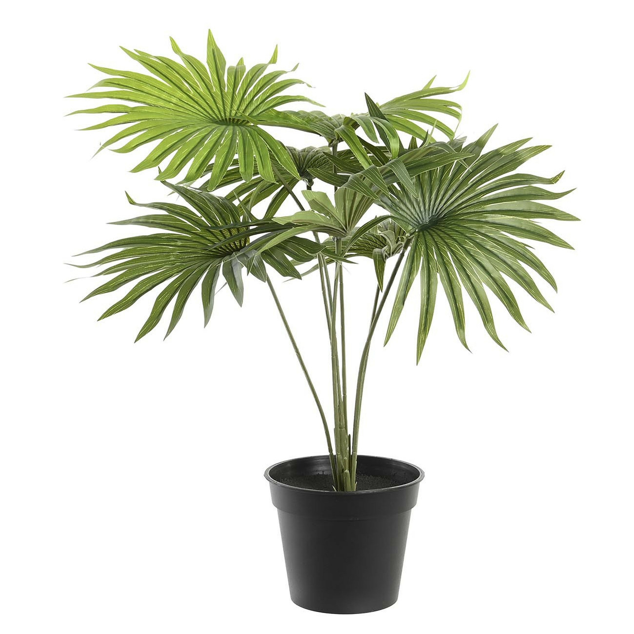 Kunstplant Tropische Palm in bloempot Groen 40 x 46 cm