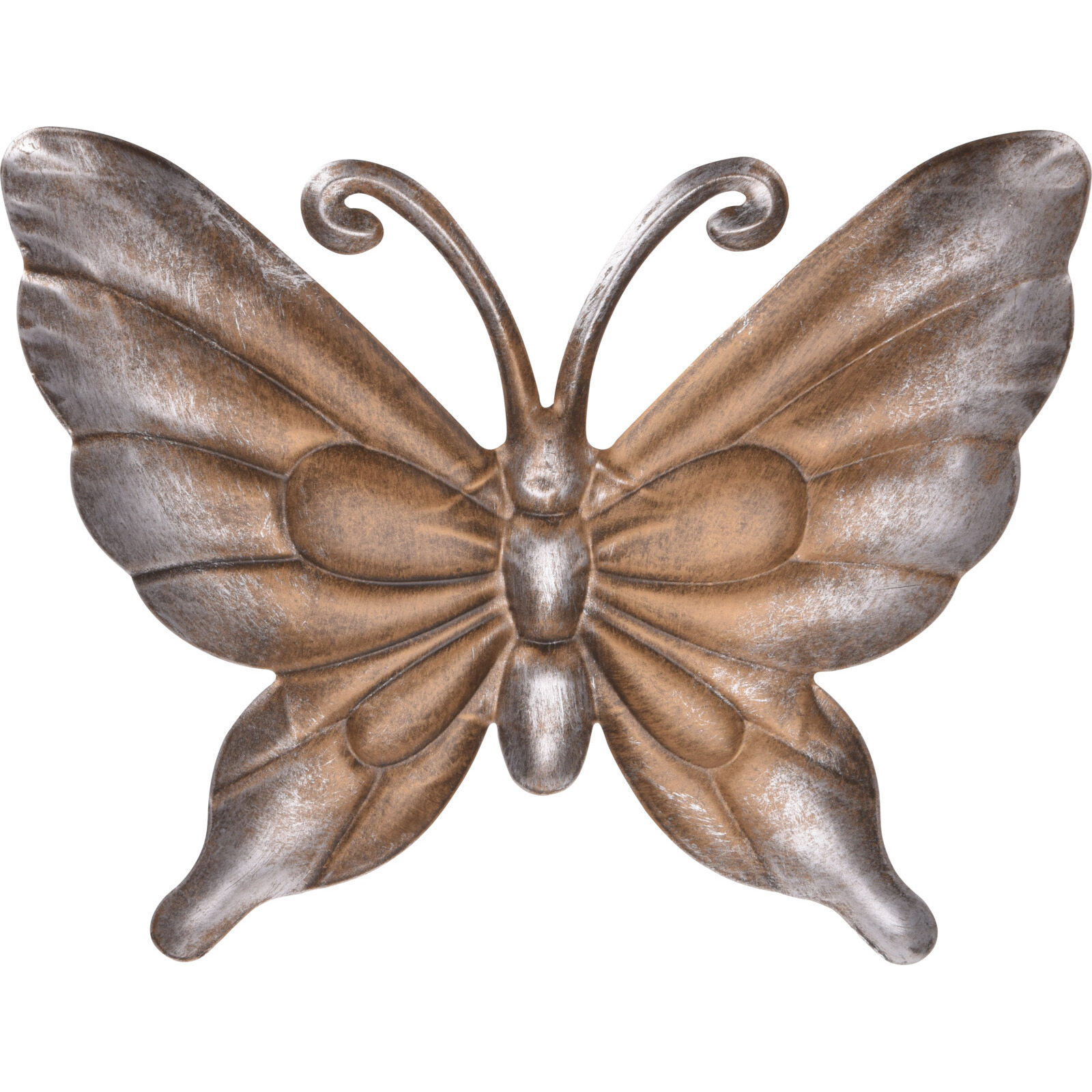 Is aan het huilen geroosterd brood Grondwet Metalen vlinder donkerbruin/brons 29 x 24 cm tuin decoratie | Surprise  winkel