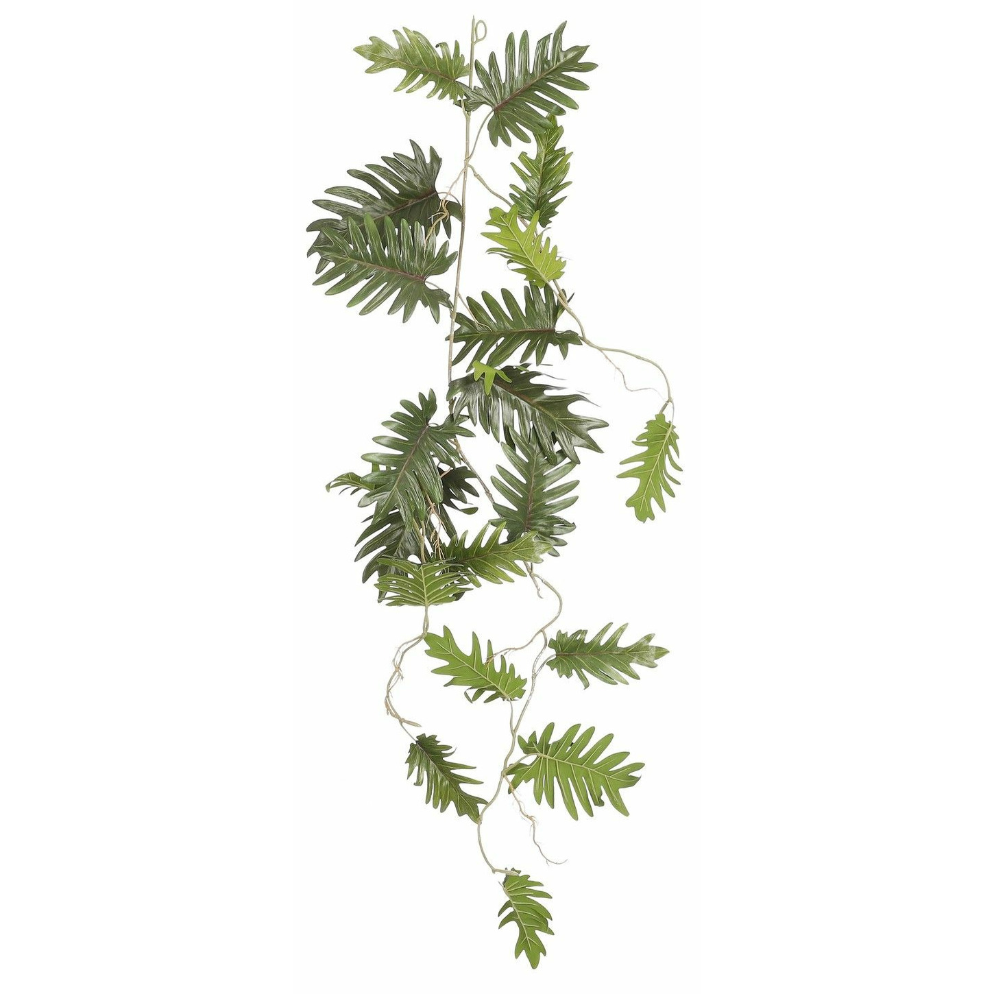 Mica Decoration kunstplant slinger Philodendron Selloum groen 115 cm Kamerplant snoer