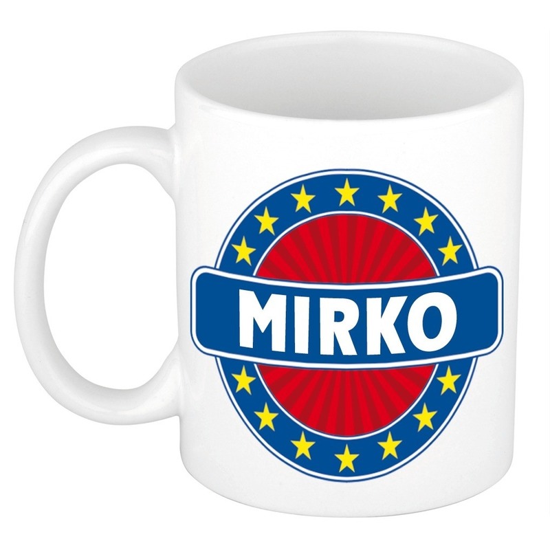 Mirko naam koffie mok-beker 300 ml