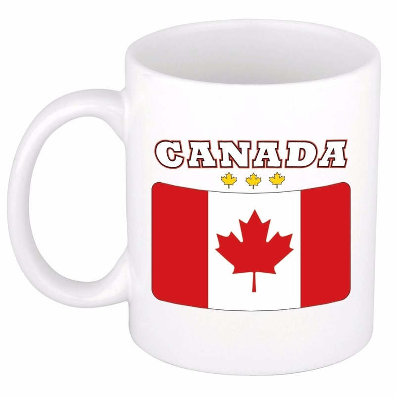 Mok-beker Canadese vlag 300 ml