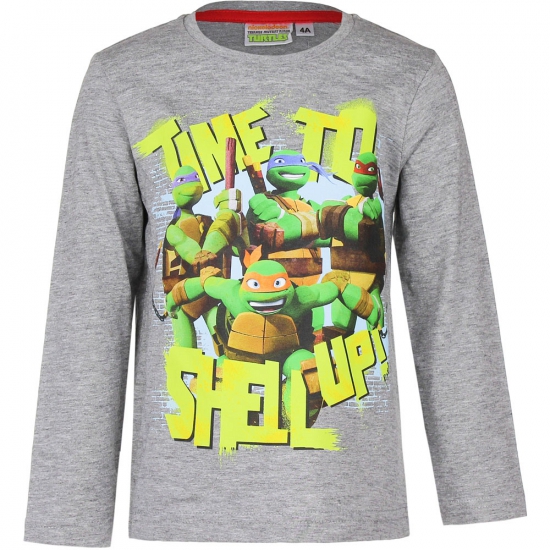 Ninja Turtles t-shirt grijs