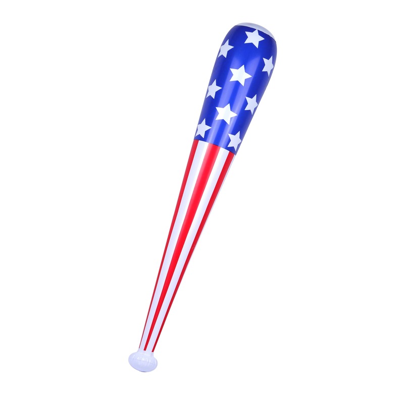 Opblaasbare USA vlag thema knuppel 85 cm