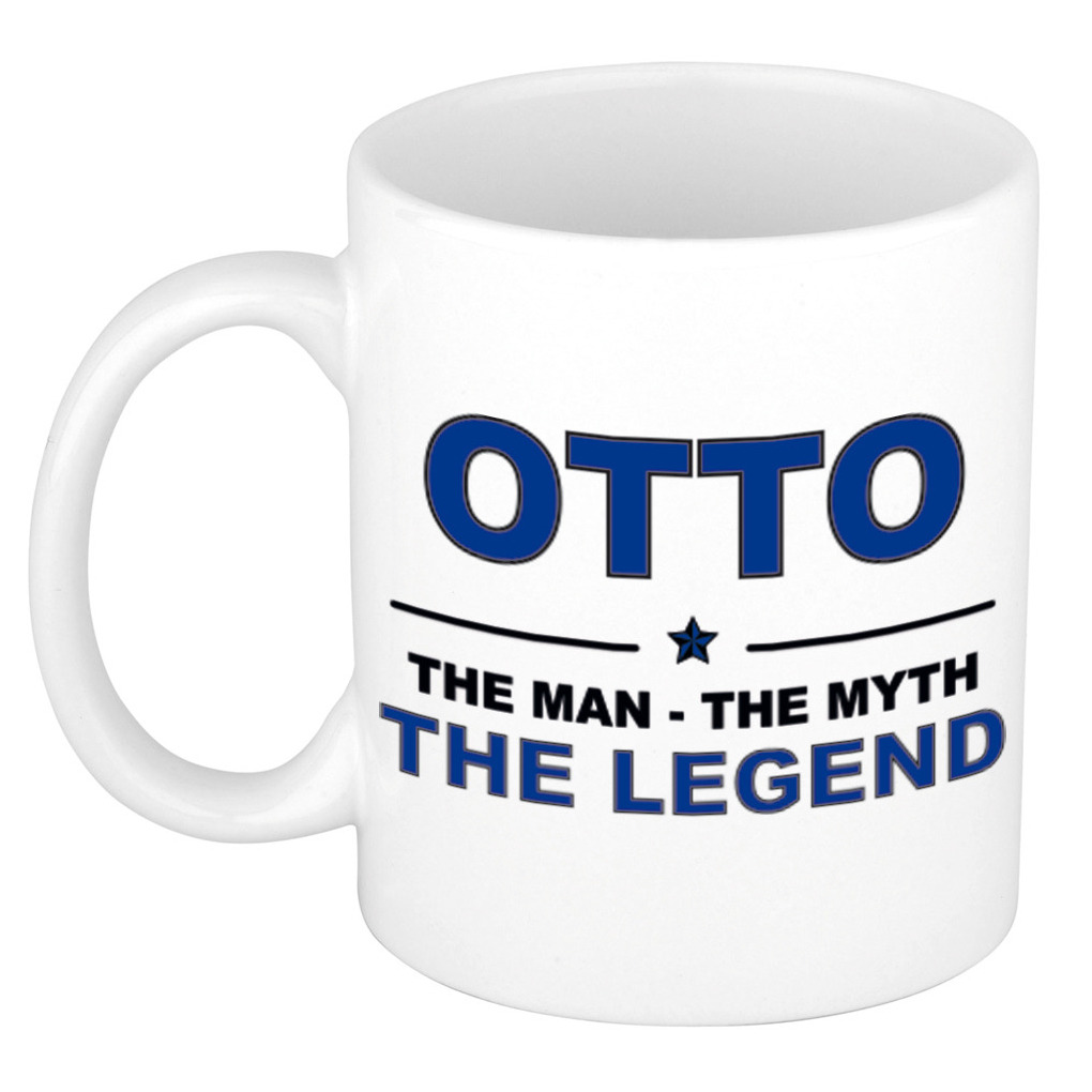 Otto The man, The myth the legend cadeau koffie mok-thee beker 300 ml