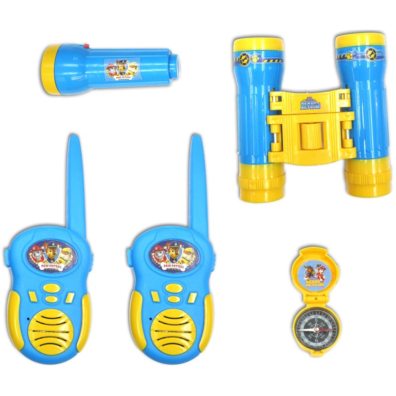 Paw Patrol walkie talkies-verrekijker-kompas voor kinderen