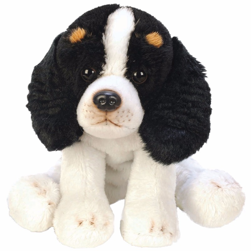 Pluche Cavalier King Charles Spaniel knuffel hond 13 cm