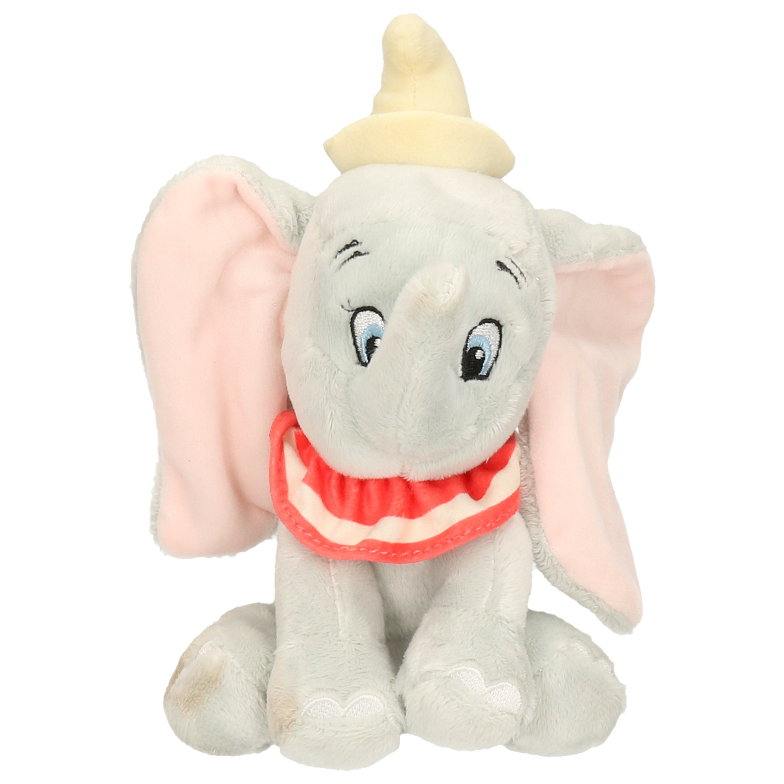 Pluche Disney Dumbo-Dombo olifant knuffel 20 cm speelgoed
