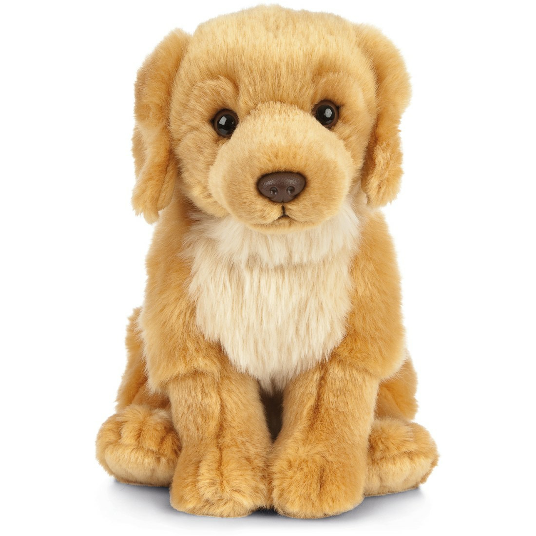 Pluche Golden Retriever honden knuffel 20 cm speelgoed