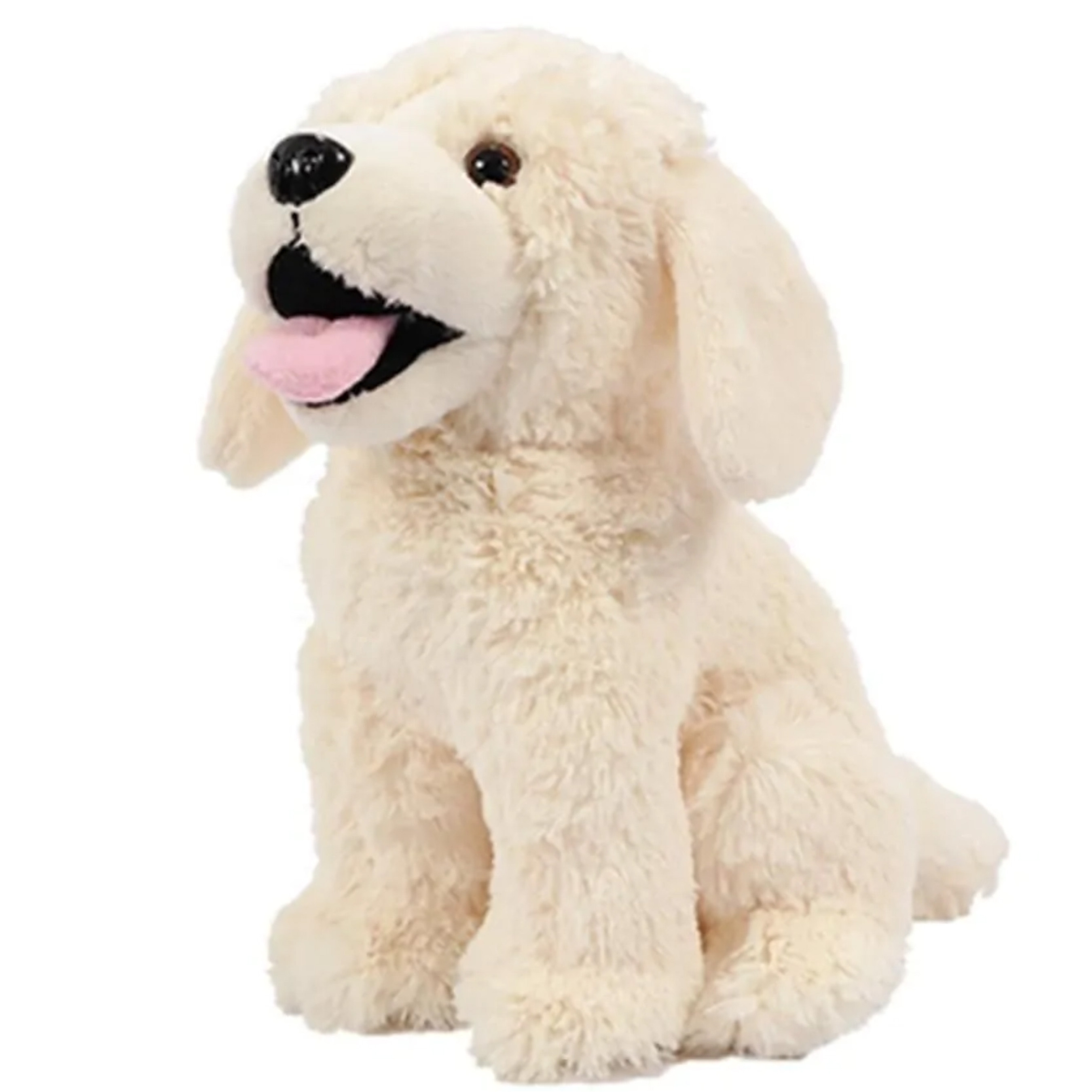 Pluche labrador hond knuffel beige 20 cm
