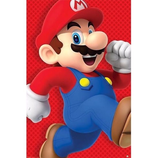 Poster Super Mario Run 61 x 92 cm