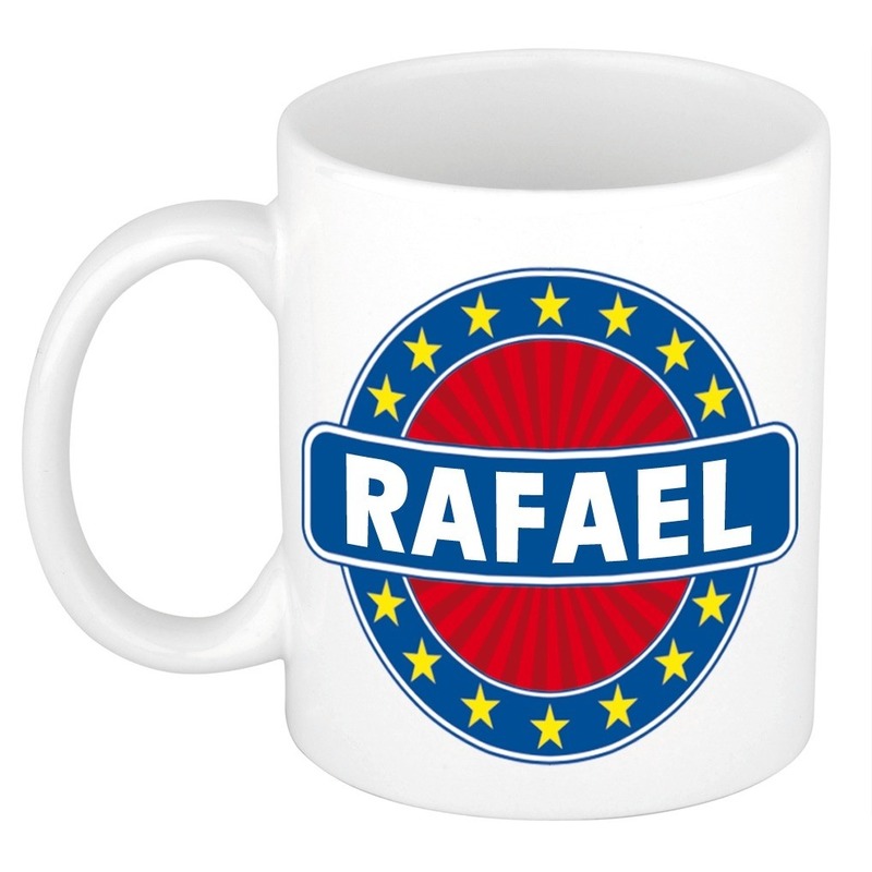 Rafael naam koffie mok-beker 300 ml