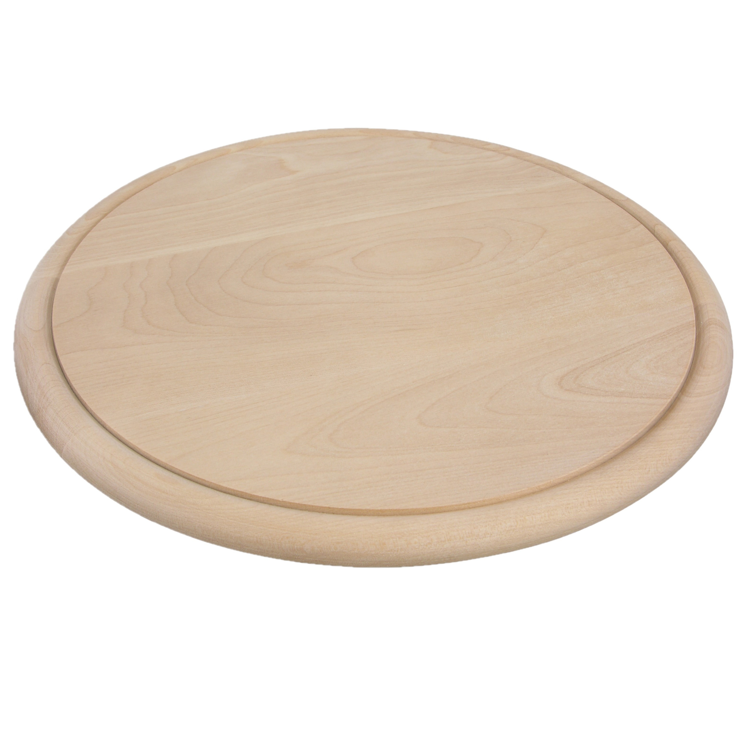 Ronde houten ham plankjes-broodplank-serveer plank 25 cm