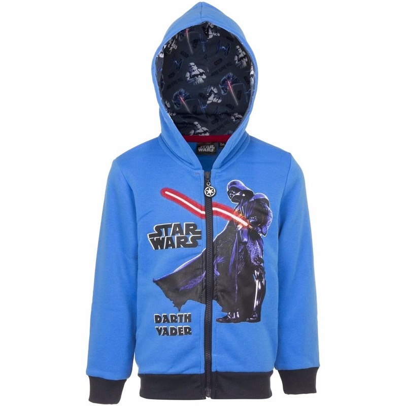 Star Wars sweater met rits blauw