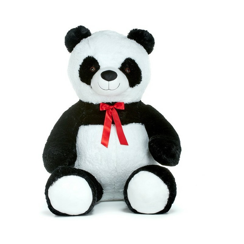 Super grote pluche knuffel panda beer van 130 cm