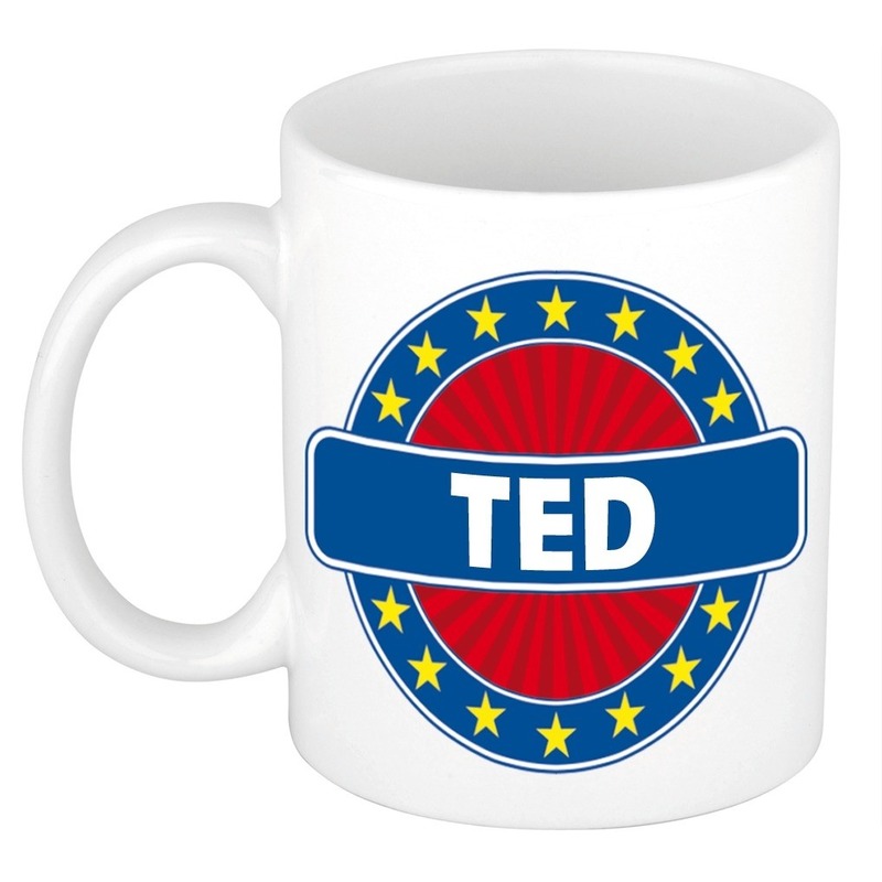 Ted naam koffie mok-beker 300 ml