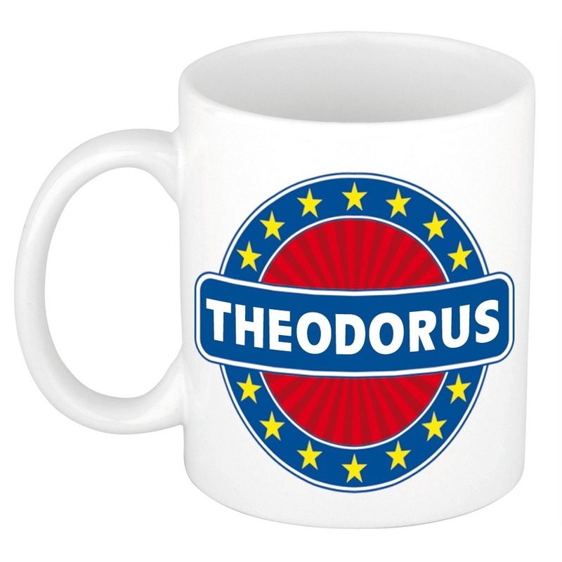 Theodorus naam koffie mok-beker 300 ml