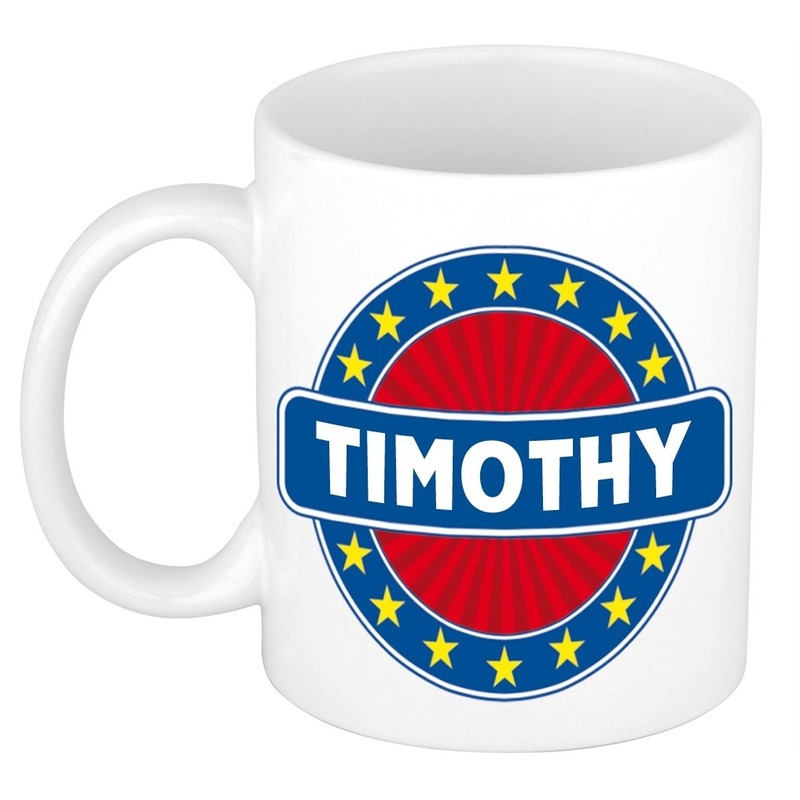 Timothy naam koffie mok-beker 300 ml