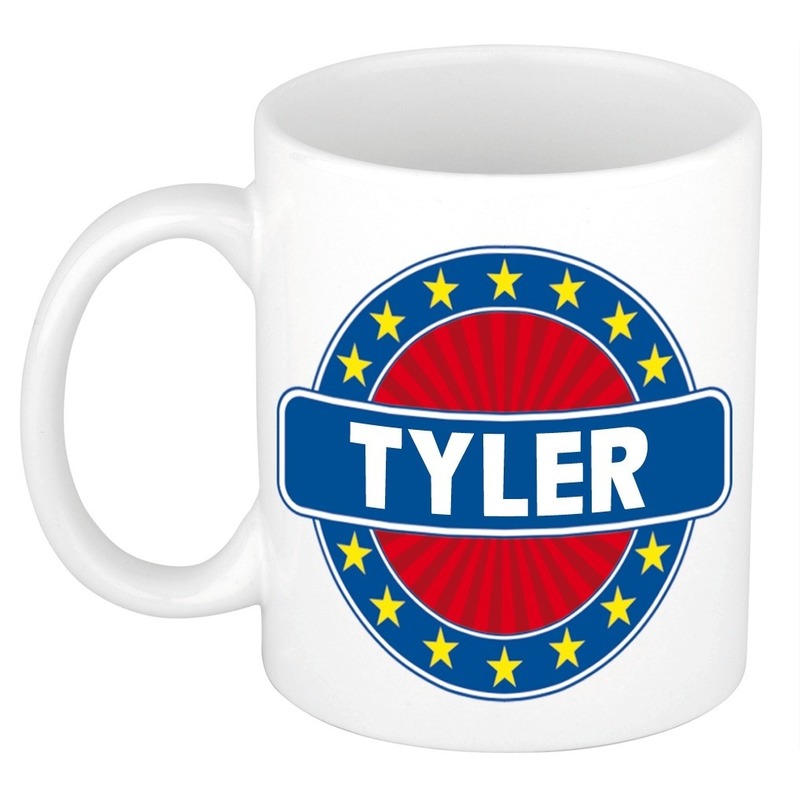 Tyler naam koffie mok-beker 300 ml