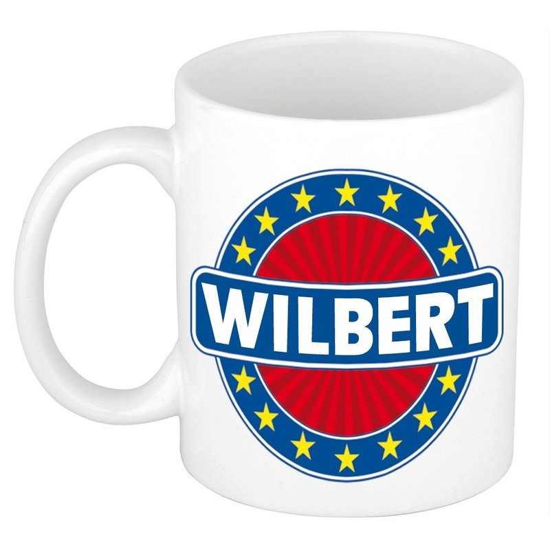 Wilbert naam koffie mok-beker 300 ml