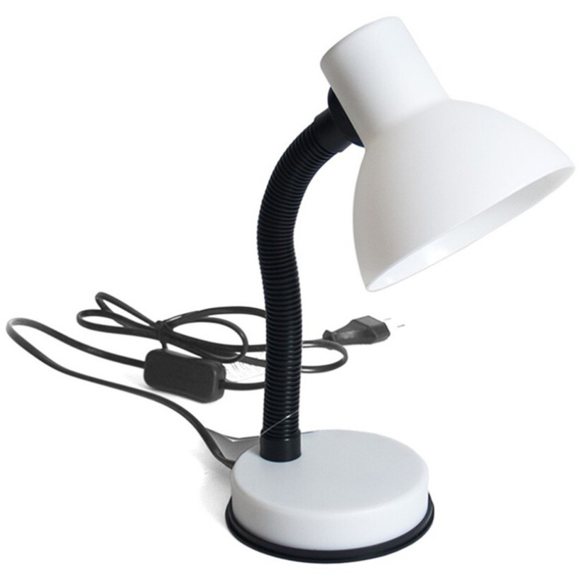 Witte leeslamp-bureaulamp 16 x 12 x 30 cm