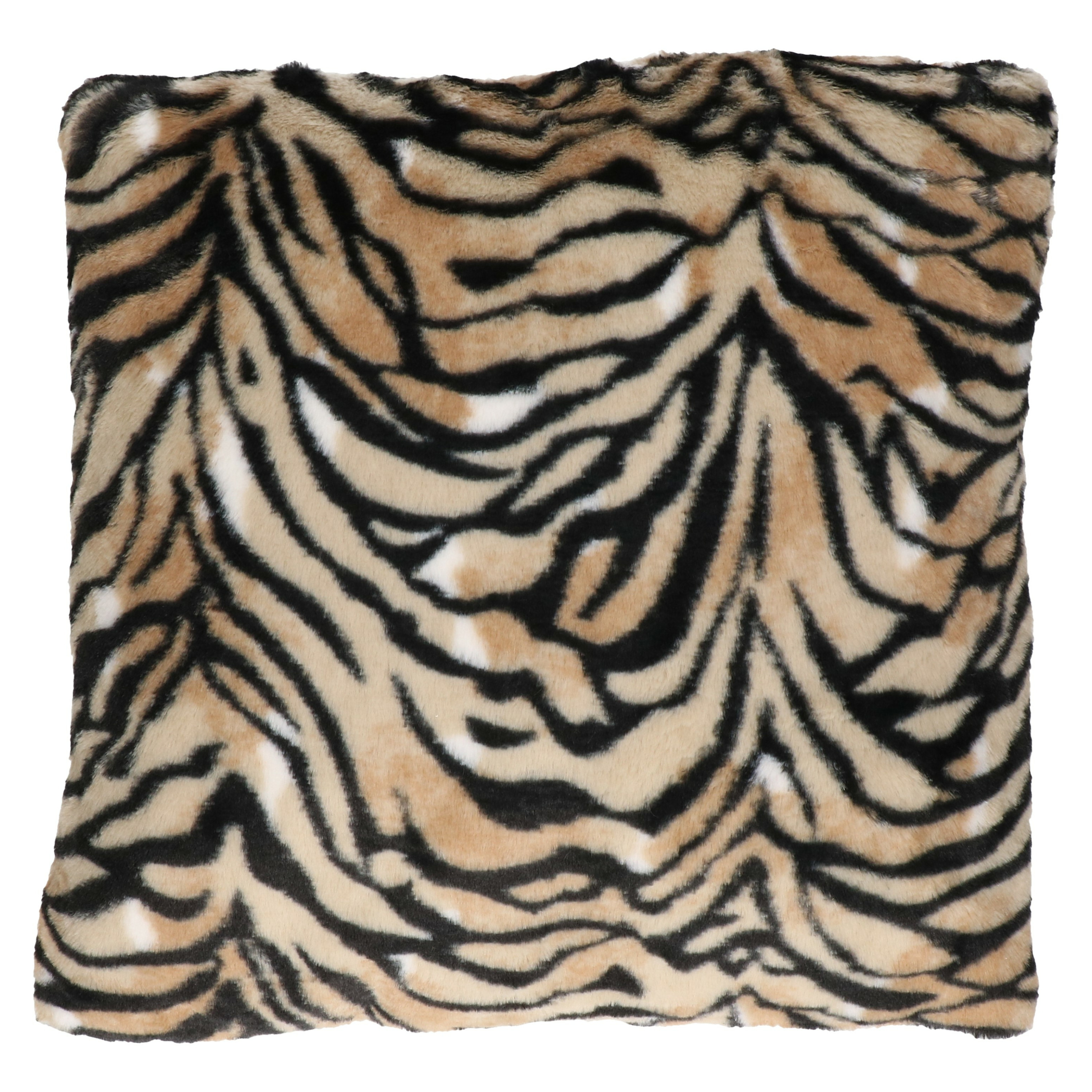 Woonkussen-sierkussen tijger print 45 x 45 cm