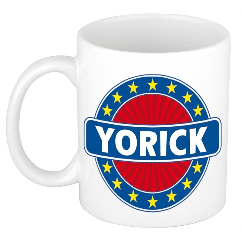 Yorick naam koffie mok-beker 300 ml