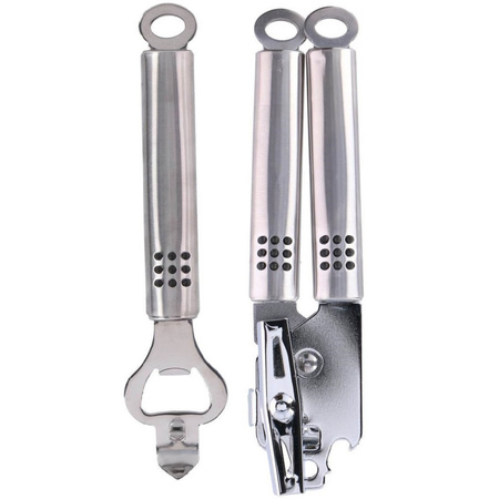 2-Pieces kitchenware set bottle/can opener 19,5 and 21 cm