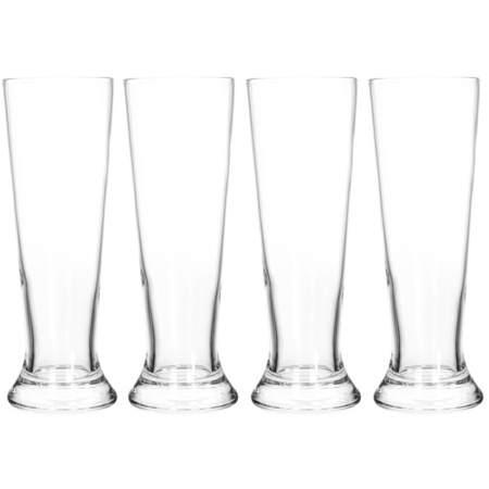 4x Beer glasses small 370 ml