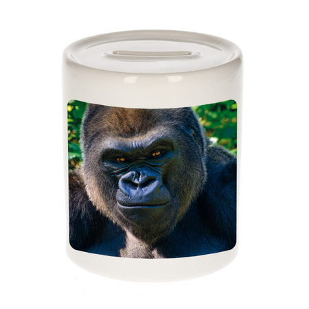 Animal photo money box gorillas