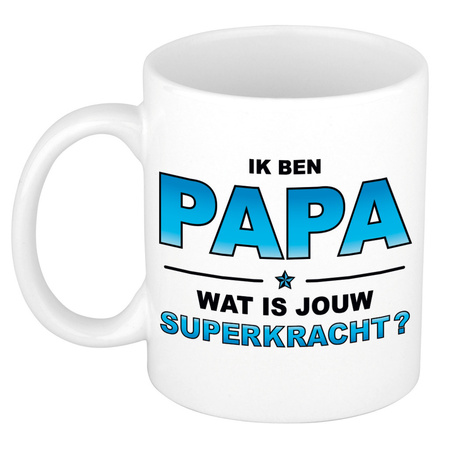 vertalen Acquiesce Belonend Ik ben papa wat is jouw superkracht kado mok / beker voor Vaderdag /  verjaardag | Surprise winkel